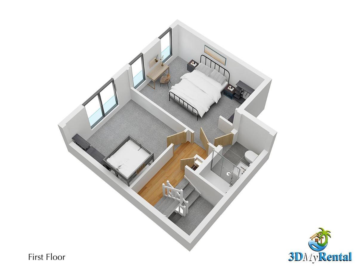 Modern Home For Small Groups By Stones Throw Apartments - Free Parking - Sea View Worthing Eksteriør bilde