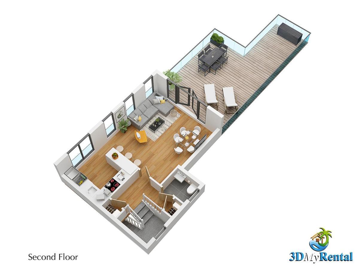 Modern Home For Small Groups By Stones Throw Apartments - Free Parking - Sea View Worthing Eksteriør bilde